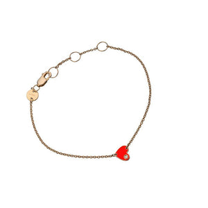 Jennifer Zeuner Mia Enamel Bracelet With Diamond
