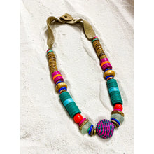 Load image into Gallery viewer, Twine &amp; Twig Iraca Stacked Necklace