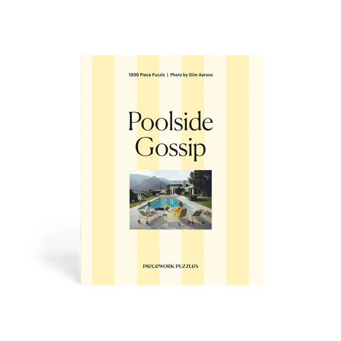 Piecework Puzzle Poolside Gossip Slim Aarons Puzzle