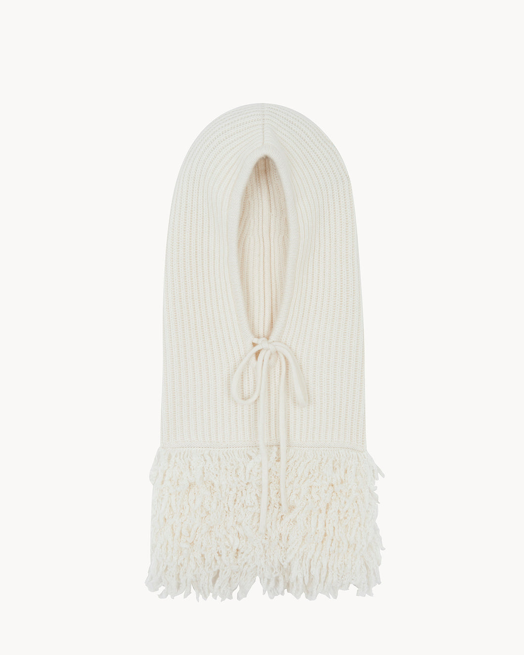 Kujten Paris Sybel Yeti Cashmere Hood | Blanc Organic