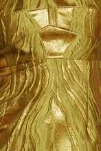 Load image into Gallery viewer, Hunter Bell Amal Dress | Gilded Jacuard