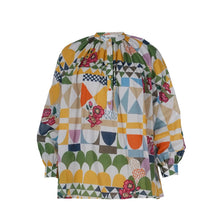 Load image into Gallery viewer, V.De.Vinster Lakshmi Patchwork Blouse
