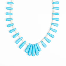 Load image into Gallery viewer, Gather Goods Graduated Turquoise Necklace