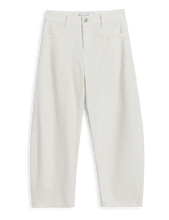 Load image into Gallery viewer, Frank &amp; Eileen Bray Everyday Barrel Pant | Chalk