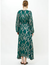 Load image into Gallery viewer, Oliphant Wrap Dress | Borealis Jade