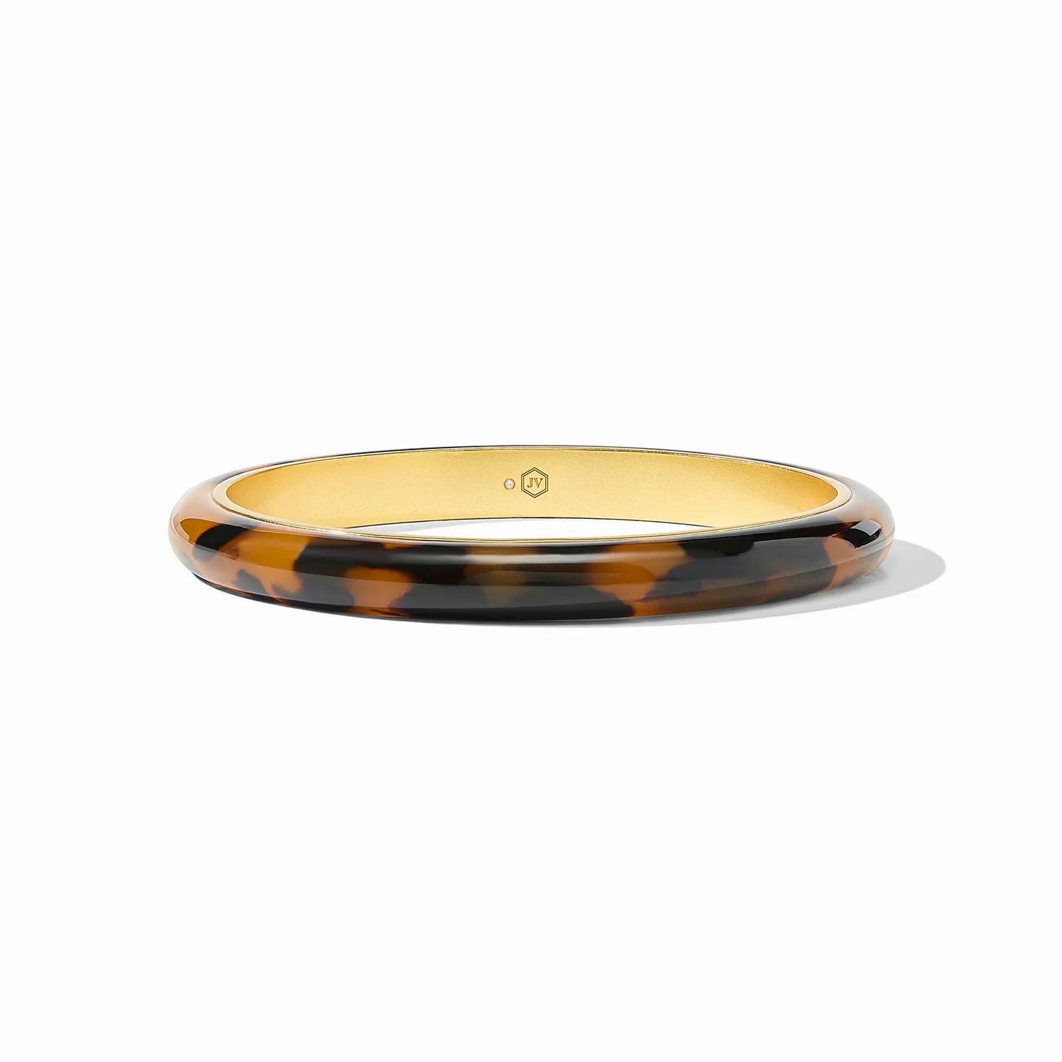 Julie Vos Madison Statement Bangle | Tortoiseshell – Cat 
