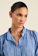 Load image into Gallery viewer, Trovata Mira Blouse | Brisa Houndstooth