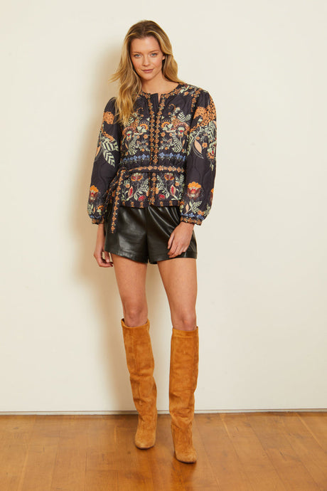 Caballero Ember Jacket | Vintage Cheetah
