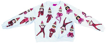 Load image into Gallery viewer, Queen Of Sparkles KIDS Elf On The Shelf Christmas Sweatshirt