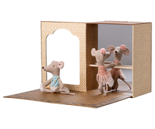 Load image into Gallery viewer, Maileg Ballet Mice in Dance Studio Little Sister and Brother
