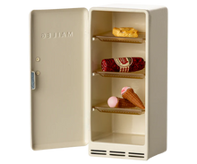 Load image into Gallery viewer, Maileg Metal Refrigerator "Fridge", Mouse | Off White