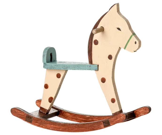 Maileg Rocking Horse, Mouse | Spotted