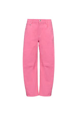 Load image into Gallery viewer, FINAL SALE Hunter Bell Mabel Pant | Peony Pink Barrel Jeans