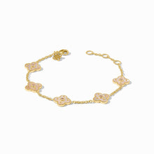 Load image into Gallery viewer, Julie Vos Colette Delicate Bracelet | Champagne &amp; Chalcedony Blue