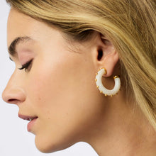 Load image into Gallery viewer, Julie Vos Colette Hoop | Alabaster