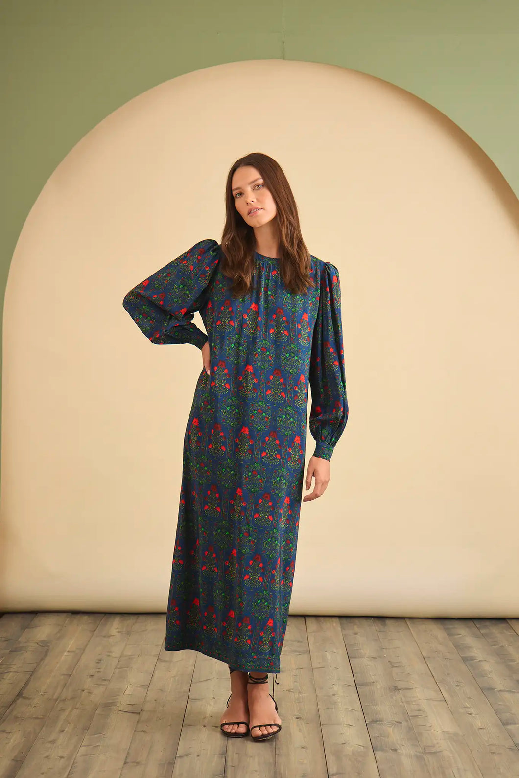 Hunter Bell Crosby Dress | Midnight Garden