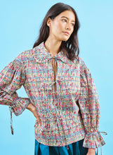 Load image into Gallery viewer, FINAL SALE Hunter Bell Julia Top | Liberty Of London Elysian Smock