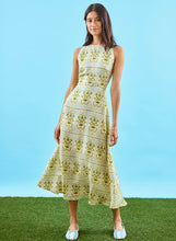 Load image into Gallery viewer, FINAL SALE Hunter Bell Faith Dress | Green Trellis