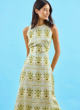 Load image into Gallery viewer, FINAL SALE Hunter Bell Faith Dress | Green Trellis