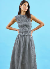 Load image into Gallery viewer, Hunter Bell Louise Dress | Black &amp; White Gingham
