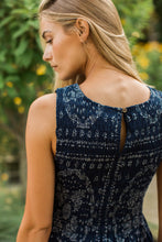 Load image into Gallery viewer, Marea Sara Shortie Dress | Navy Bandana
