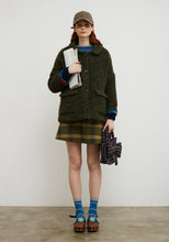 Load image into Gallery viewer, Dr. Bloom Abrigo Berlin Coat | Green &amp; Blue