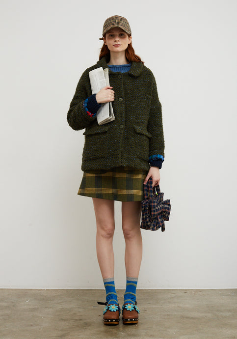 Dr. Bloom Abrigo Berlin Coat | Green & Blue