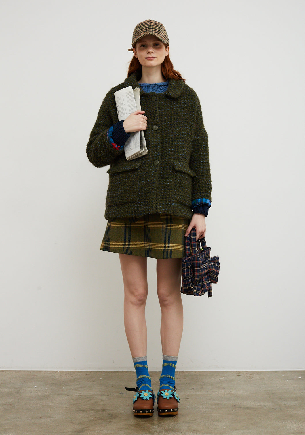 Dr. Bloom Abrigo Berlin Coat | Green & Blue