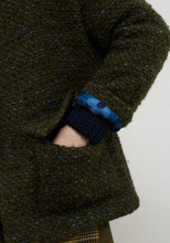Load image into Gallery viewer, Dr. Bloom Abrigo Berlin Coat | Green &amp; Blue