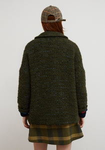 Dr. Bloom Abrigo Berlin Coat | Green & Blue