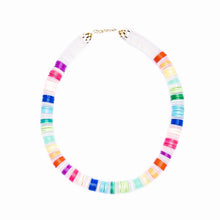 Load image into Gallery viewer, Gather Goods Rainbow Vinyl Necklace