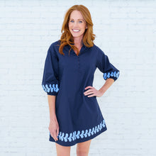 Load image into Gallery viewer, Caryn Lawn Jenny Dress | Navy