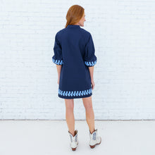 Load image into Gallery viewer, Caryn Lawn Jenny Dress | Navy