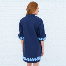 Load image into Gallery viewer, Caryn Lawn Jenny Dress | Navy