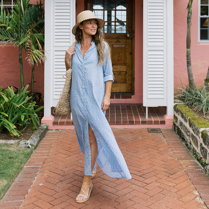 Sunshine Tienda Dot Swizzle Dress