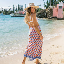 Load image into Gallery viewer, Sunshine Tienda Pinstripe Marigold Sarong