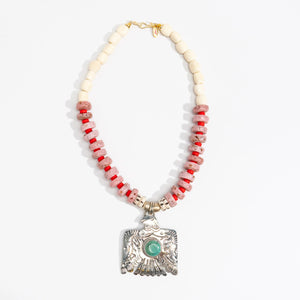 Gather Goods Metal Eagle Necklace
