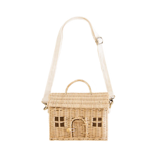Load image into Gallery viewer, Rattan Casa Bag With Strap | Multiple Colors