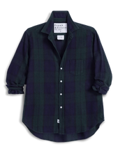 Load image into Gallery viewer, Frank &amp; Eileen | Eileen Relaxed Button-Up Shirt | Navy &amp; Green Large Plaid Italian Flannel