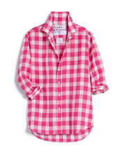 Load image into Gallery viewer, Frank &amp; Eileen | Eileen Relaxed Button Up Classic Linen Pink Check