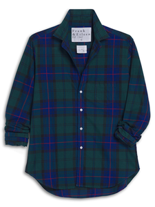 Frank & Eileen | Eileen Relaxed Button Up Blue Green Red Plaid Flannel