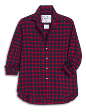 Load image into Gallery viewer, Frank &amp; Eileen | Eileen Relaxed Button-Up Shirt Red and Blue Plaid