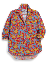 Load image into Gallery viewer, Frank &amp; Eileen | Eileen Relaxed Button-Up | Red Flowers Liberty London