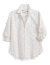 Load image into Gallery viewer, PREORDER Frank &amp; Eileen | Eileen Relaxed Button Down | Textured White Flowers