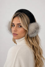 Load image into Gallery viewer, Linda Richards Rabbit Fur Earmuffs