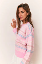 Load image into Gallery viewer, LOVESHACKFANCY Emberly Wool Fair Isle Pullover