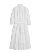 Load image into Gallery viewer, Frank &amp; Eileen Grace Dress | Eyelet Midi Dress