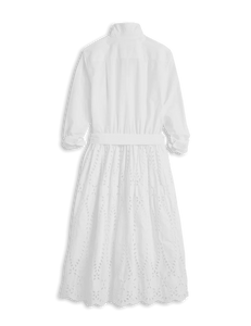 Frank & Eileen Grace Dress | Eyelet Midi Dress