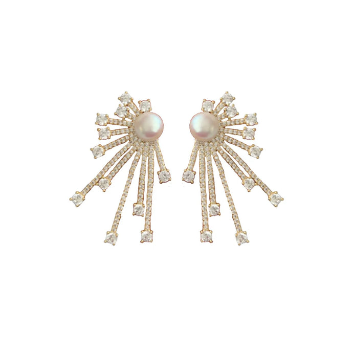 Starburst Holiday Studs | Gold