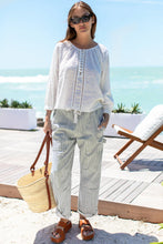 Load image into Gallery viewer, Emerson Fry Family Cargo Pant | Moss Stripe Organic